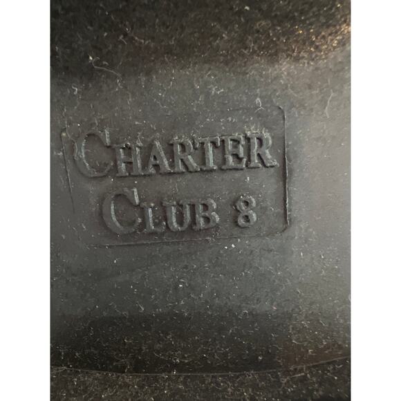 Charter Club Trudyy Water Resistant Rain Boots Black with Sherpa Fleece Size 8 - Picture 13 of 13